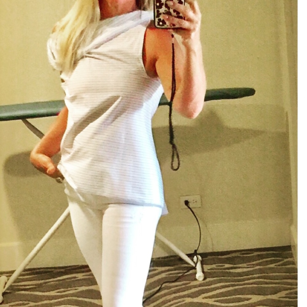 ONE OF A KIND Ludmila Couture asymmetric top Sz Sm